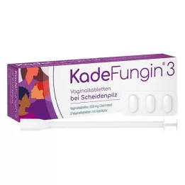 KADEFUNGIN 3 vaginální tablety, 3 ks