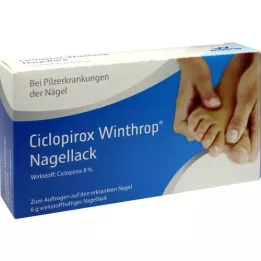 Ciclopirox Winthrop lak na nehty, 6 g