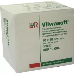 VLIWASOFT Vlies komprimuje 10x10 cm nestel 4l., 100 ks