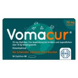 VOMACUR 70 čípků, 10 ks