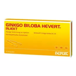 GINKGO BILOBA HEVERT injekční ampule, 10 ks