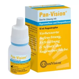 PAN-VISION Oční kapky, 3X10 ml