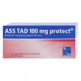 ASS TAD 100 mg protect gastrorezistentní potahované tablety, 100 ks