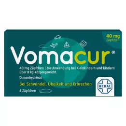 VOMACUR 40 čípků, 5 ks