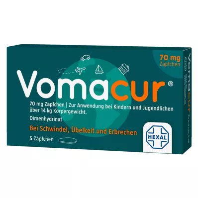 VOMACUR 70 čípků, 5 ks