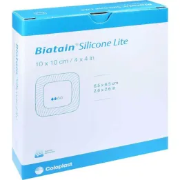 Biatain Silicone Lite pěnový obvaz 10x10 cm, 10 ks