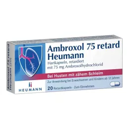 AMBROXOL 75 kapslí retard Heumann, 20 ks