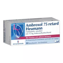 AMBROXOL 75 kapslí retard Heumann, 50 ks