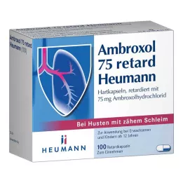 AMBROXOL 75 kapslí retard Heumann, 100 ks