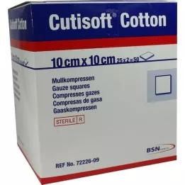 CUTISOFT bavlna obsahující.10x10 cm ster