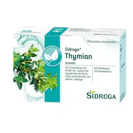 SIDROGA Filtrační sáčky na tymiánový čaj, 20X1,6g