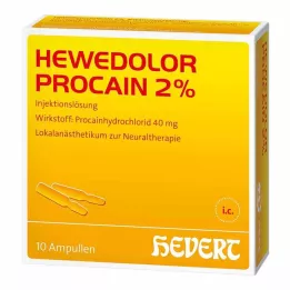 HEWEDOLOR Prokain 2% ampule, 10 ks