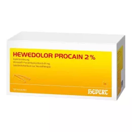 HEWEDOLOR Prokain 2% ampule, 100 ks