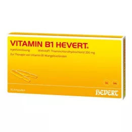VITAMIN B1 HEVERT Ampules, 10 ks