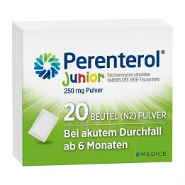 PERENTEROL Junior lahvička na prášek 250 mg, 20 ks