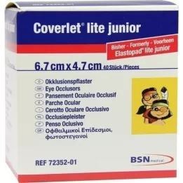 COVERLET Lite Junior Eye -Clever Fan 47x67 mm, 40 ks