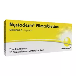 NYSTADERM Potahované tablety, 20 ks