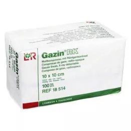 GAZIN Gáza sestava 10x10 cm nesterilní 12-násobná RK, 100 ks