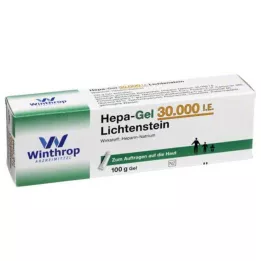 HEPA GEL 30 000 IU Lichtenštejnsko, 100 g