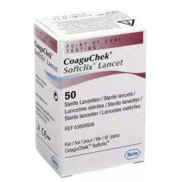COAGUCHEK Lancet Softclix, 50 ks