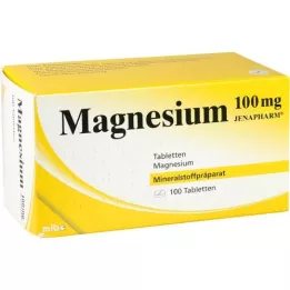 MAGNESIUM 100 mg Jenapharm Tablets, 100 ks