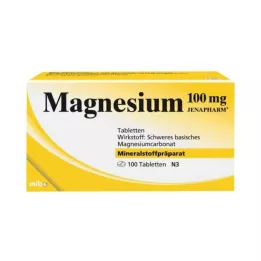 MAGNESIUM 100 mg tablety Jenapharm, 100 ks