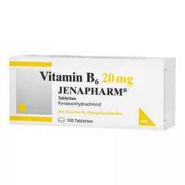 VITAMIN B6 20 mg Jenapharm tablety, 100 ks