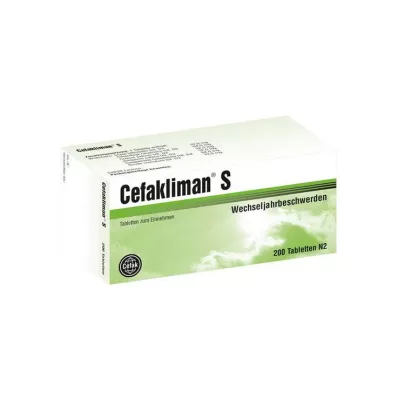 CEFAKLIMAN S tablety, 200 ks CEFAKLIMAN S tablety, 200 ks