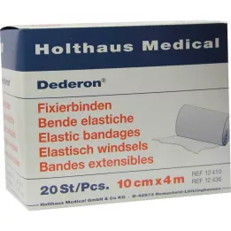 DEDERON Fixační obvazy 10 cmx4 m, 20 ks