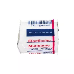 MULLBINDEN elastický 4 cmx4 m, 1 ks