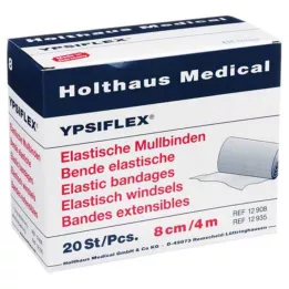 MULLBINDEN elastický 8 cmx4 m, 20 ks