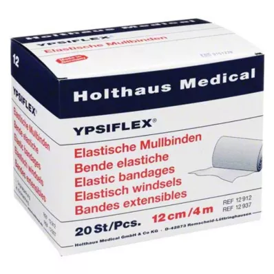 MULLBINDEN elastický 12 cmx4 m, 20 ks