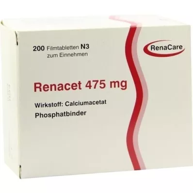 RENACET 475 mg filmové tablety, 200 ks