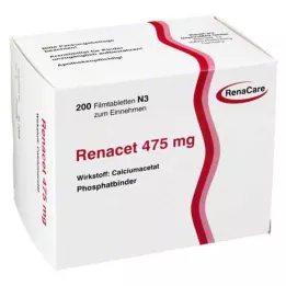 RENACET 475 mg filmové tablety, 200 ks