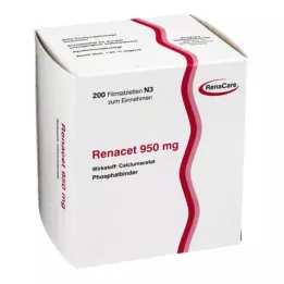 RENACET 950 mg filmové tablety, 200 ks