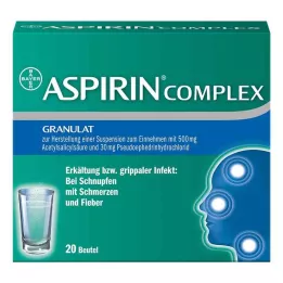 ASPIRIN COMPLEX Btl.m.Gran.z.Herst.e.Susp.z.Einn., 20 ks