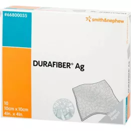 DURAFIBER Obvaz Ag 10x10 cm, 10 ks