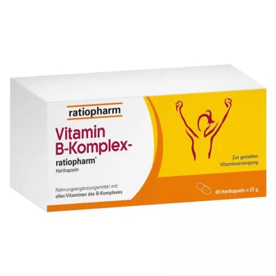 VITAMIN B-KOMPLEX-kapsle ratiopharm, 60 ks
