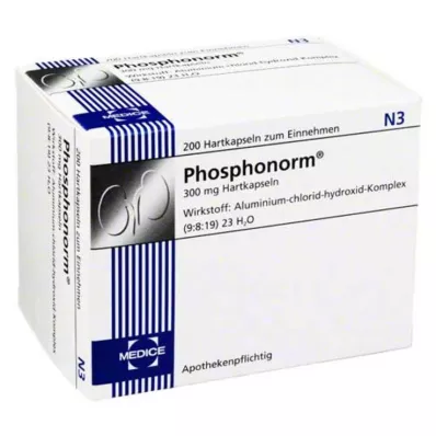 PHOSPHONORM Tvrdé tobolky, 200 ks