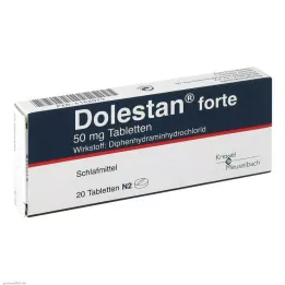 DOLESTAN tablety forte, 20 ks