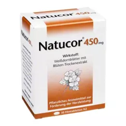 NATUCOR 450 mg potahované tablety, 50 ks