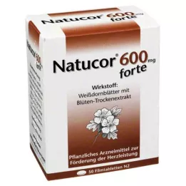 NATUCOR 600 mg forte potahované tablety, 50 ks