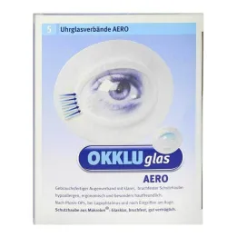 Occluglas Aero skleněná bandáž na hodinky, 5 ks