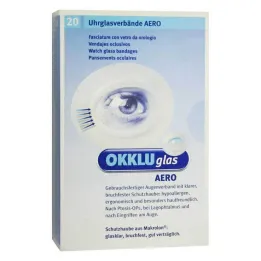 Sdružení sklíček na hodinky Occluglas Aero, 20 ks