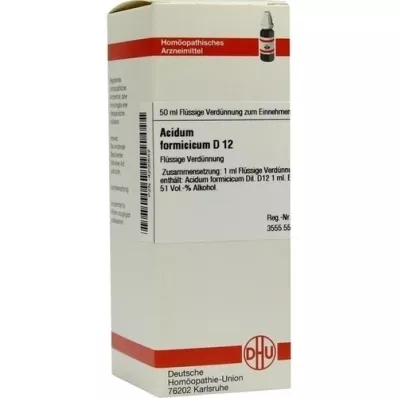 Acidum Formic D12, 50 ml