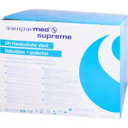 SEMPERMED Supreme OP-Rukavice sterilní bez pudru velikost 8,5, 50X2 ks