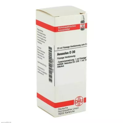 AESCULUS D 30 Ředění, 20 ml