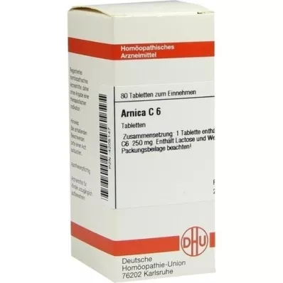 ARNICA C 6 tablet, 80 ks