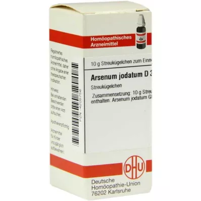 ARSENUM JODATUM D 30 Globuli, 10 g ARSENUM JODATUM D 30 Globuli, 10 g