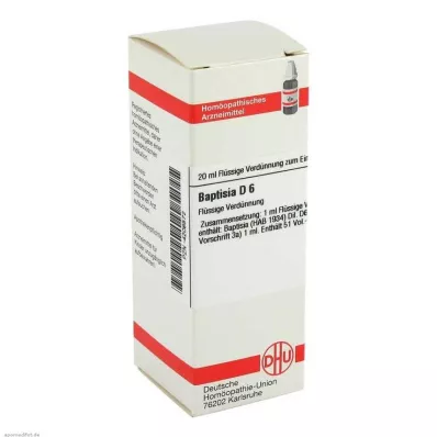 BAPTISIA D6 ředění, 20 ml